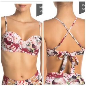 Rachel Rachel Roy Bustier Bikini Top